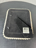 Antiqued & Crackled Cream Scalloped Studio Decor Heritage Home Tabletop Frame