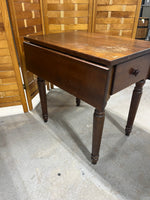 Drop Side End Table with Drawer