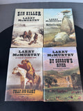 Complete Larry McMurtry The Berrybender Narratives Hardcover 4-Book Set