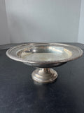 Unbranded Sterling Silver Reticulated Weighted Compote