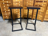 Lightweight Pair of Side Tables