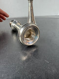 Pair of Unbranded Sterling Silver Weighted Candlestick Extenders
