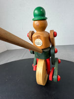 European Vintage Wooden Push Along Toy