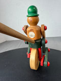 European Vintage Wooden Push Along Toy