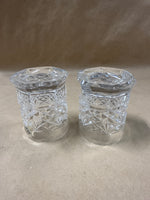 Pair Of Crystal Drinking Glasses