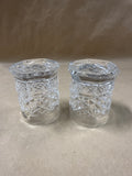 Pair Of Crystal Drinking Glasses