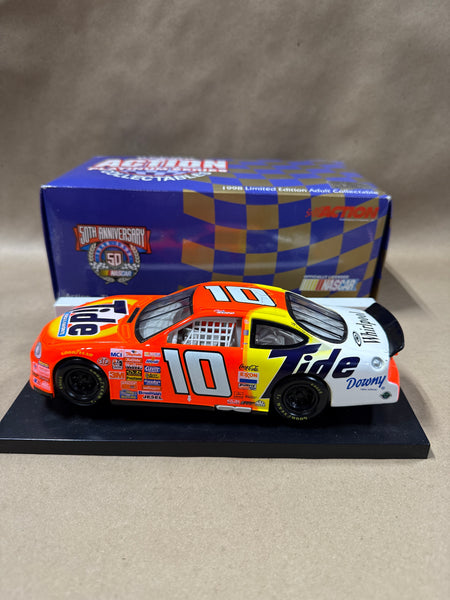 Ricky Rudd #10 Tide Ford Car With Stand And Box