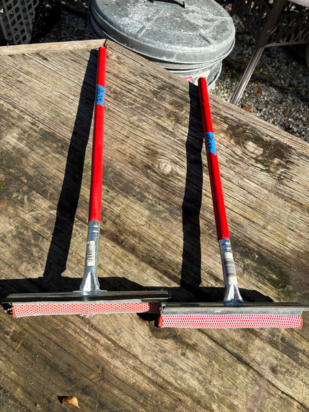 Two Squeegees w/23” Handles