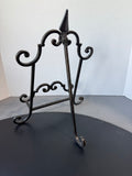 Metal Scroll Gate Style Display Easel
