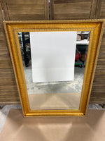 Large Gold Framed Carolina Mirror - TWO AVAILABLE PRICED INDIVIDUALLY $45 EA