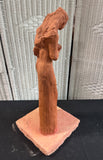 Hand Crafted Terracotta Reading Women Sculpture