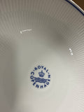 Royal Copenhagen Fluted Blue Rim First Quality Pasta Bowl #577 // 2 Available // PRICED INDIVIDUALLY (C)