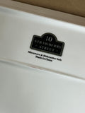 Strawberry Street White Ceramic Rectangle Platter/Plate