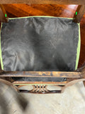 Double Pedestal Dininng Table, with (2) Leaves, (6) Chairs and Table Pads ***HEAVY ITEM***