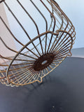 Rustic Vintage Farmhouse Gathering Basket