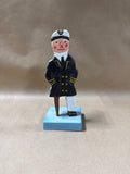 Handmade Sea Captain With Peg Leg (D)
