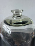 Blown Glass Smoky Tall Vintage Bell Jar