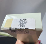 Pair of Yankee Candle Ivory 24” Taper Candles in Boxes