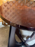 *** AS IS *** Round Side Tables, (2)