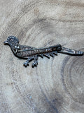 Sterling/Marcasite Pheasant Pin