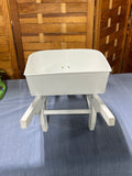 Easter Basket and Decorative Wheel Barrow