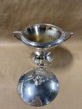 Silver Plate Soldered Serving Bowl With Handles