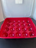 Sterilite Plastic 20-Ball Ornament Storage Case