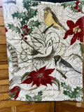 Pottery Barn Pair of Amaryllis Towels