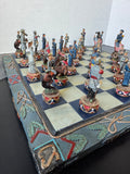 Civil War Resin Chess Set in Box