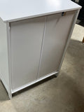 White Particle Board Bathroom Cabinet