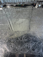 Sheffield Ascot Large Vintage Silver Plate Serving Tray