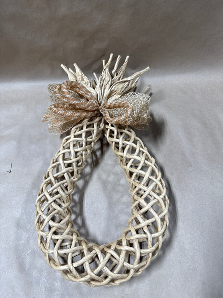 Woven Style Pineapple Wall Decor