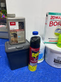 Cleaning Lot AA, Most products at least half full