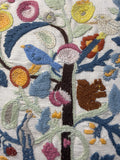 Tree of Life Crewel Pillow