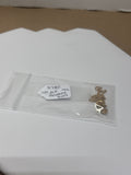14K Gold JCF Hershey Kiss Pendant & Chain (Total Weight 3.01g)
