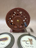 Fishing Coaster With Reel Holder - 3 Coasters