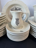 33-Piece Williamsburg King’s Arms Tavern China Set