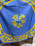 Round Lemon Table Cloth