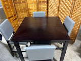 Hommax Furniture High Top Table with (4) Chairs