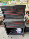Craftsman Rolling Tool Chest on Chest, Full of Assorted Tools