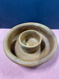 Wooden Chip And Dip Tray