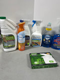 Cleaning Lot U, Most bottles at least half full
