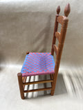 Ladder-Back Shaker Style Wooden Doll Chair
