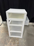 Sterilite 3-Drawer Plastic Storage Unit with 1 Drawer Stacking Addition