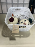 4 pc Snowman Ornament Lot