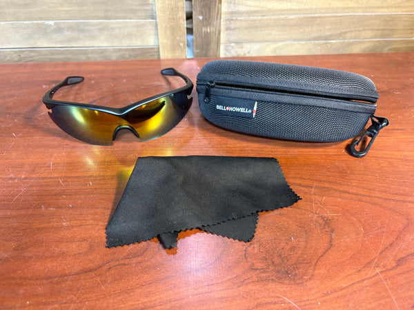 Bell + Howell Sport Sunglasses w/Case