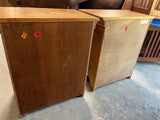 Oak Cupboard End Tables/Nightstands, Set of 2/Pair