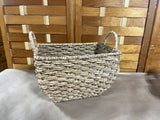 Basket with Side Handles (H)