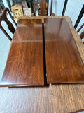 Dining Set: Table, 2 Leafs, Table Pads, and (6) Chairs ***HEAVY ITEM***READ DETAILS ON PICK UP POLICY***