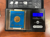 1975 Bahamas 50 Dollar Gold Coin AUTHENTICATED (FINAL SALE—NO RETURNS) 6g package weight